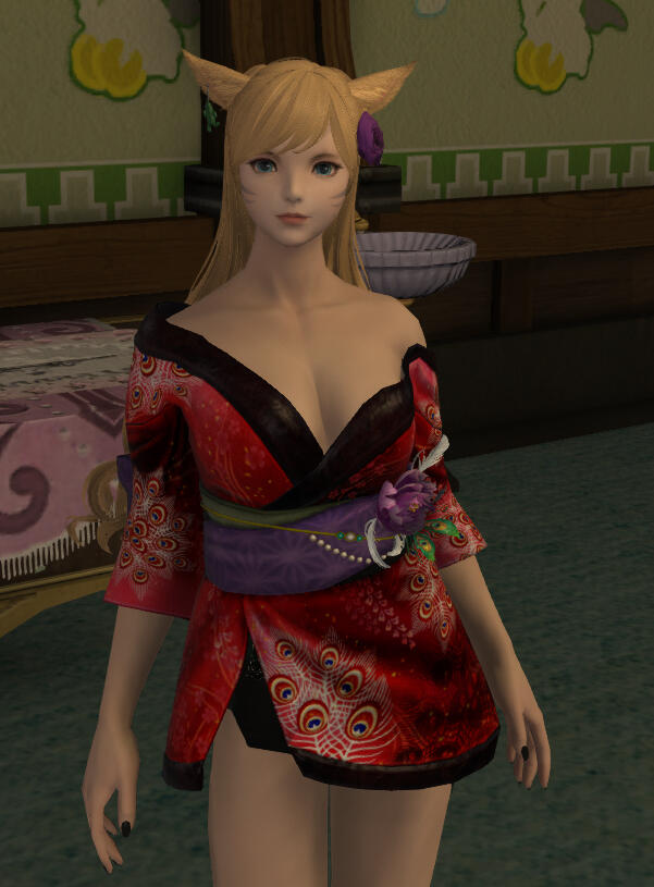 Red Yukata